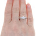 White Gold Diamond Solitaire Engagement Ring - 14k Round Brilliant .45ct White Gold Diamond Solitaire Engagement Ring - 14k Round Brilliant .45ct