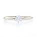 White Gold Diamond Solitaire Engagement Ring - 14k Round Brilliant .30ct White Gold Diamond Solitaire Engagement Ring - 14k Round Brilliant .30ct