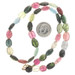 Yellow Gold Tourmaline Beaded Strand Necklace 15 3/4" - 18k Checkerboard Beads Yellow Gold Tourmaline Beaded Strand Necklace 15 3/4" - 18k Checkerboard Beads