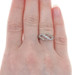White Gold Diamond Wave Ring - 10k Round Brilliant .50ctw White Gold Diamond Wave Ring - 10k Round Brilliant .50ctw