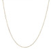 Yellow Gold Diamond Cut Cable Chain Necklace - 14k Adjustable Length