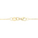 Yellow Gold Diamond Cut Cable Chain Necklace - 14k Adjustable Length