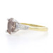 Yellow Gold Fancy Brown Diamond Engagement Ring - 18k & Platinum Oval 1.29ctw Yellow Gold Fancy Brown Diamond Engagement Ring - 18k & Platinum Oval 1.29ctw
