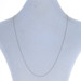 14k White Gold Prince of Wales Chain Necklace 18" - 14k 14k White Gold Prince of Wales Chain Necklace 18" - 14k