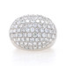 Platinum Diamond Cluster Cocktail Ring - 900 Round Brilliant Cut 3.06ctw Platinum Diamond Cluster Cocktail Ring - 900 Round Brilliant Cut 3.06ctw