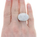 Platinum Diamond Cluster Cocktail Ring - 900 Round Brilliant Cut 3.06ctw Platinum Diamond Cluster Cocktail Ring - 900 Round Brilliant Cut 3.06ctw