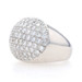 Platinum Diamond Cluster Cocktail Ring - 900 Round Brilliant Cut 3.06ctw Platinum Diamond Cluster Cocktail Ring - 900 Round Brilliant Cut 3.06ctw
