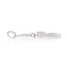 White Gold Diamond Pendant - 14k Round Brilliant .30ctw Teardrop White Gold Diamond Pendant - 14k Round Brilliant .30ctw Teardrop