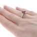 Platinum Rubellite Tourmaline Solitaire Engagement Ring Round Cut 1.83ct Platinum Rubellite Tourmaline Solitaire Engagement Ring Round Cut 1.83ct