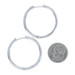 White Gold Diamond Inside-Out Hoops Earrings - 14k Round Brilliant 1.50ctw Pierced White Gold Diamond Inside-Out Hoops Earrings - 14k Round Brilliant 1.50ctw Pierced