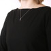 White Gold Sapphire & Diamond Pendant Necklace 17 3/4" - 18k Pear .50ctw White Gold Sapphire & Diamond Pendant Necklace 17 3/4" - 18k Pear .50ctw