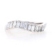 Salvini Diamond Wave Band - White Gold 18k .73ctw Curved Wedding Ring Salvini Diamond Wave Band - White Gold 18k .73ctw Curved Wedding Ring