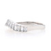 Salvini Diamond Wave Band - White Gold 18k .73ctw Curved Wedding Ring Salvini Diamond Wave Band - White Gold 18k .73ctw Curved Wedding Ring