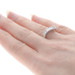 Salvini Diamond Wave Band - White Gold 18k .73ctw Curved Wedding Ring Salvini Diamond Wave Band - White Gold 18k .73ctw Curved Wedding Ring