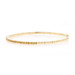 Spark Sapphire Flex Bangle Bracelet 6 1/4" - Yellow Gold 18k Round 1.50ctw Spark Sapphire Flex Bangle Bracelet 6 1/4" - Yellow Gold 18k Round 1.50ctw