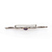 Taxco JK Amethyst Reptiles Large Brooch Pin Silver 960 & Brass 3.80ct Signed Pin Taxco JK Amethyst Reptiles Large Brooch Pin Silver 960 & Brass 3.80ct Signed Pin