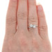 Yellow Gold Diamond Vintage Two-Stone Bypass Ring 18k & Plat Mine .22ctw Engage