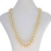 Yellow Gold Coral Graduated Double Knotted Strand Necklace 19 1/4" - 14k Beads Yellow Gold Coral Graduated Double Knotted Strand Necklace 19 1/4" - 14k Beads