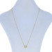 Yellow Gold Opal & Diamond Halo Necklace - 14k Oval Cabochon 1.09ctw Adjustable Yellow Gold Opal & Diamond Halo Necklace - 14k Oval Cabochon 1.09ctw Adjustable