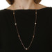Pandora Rose Contemporary Pearls Necklace 31.5" 925 NEW Authentic 387550P-80 Ret Pandora Rose Contemporary Pearls Necklace 31.5" 925 NEW Authentic 387550P-80 Ret