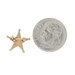 Yellow Gold Order of the Eastern Star Enamel Lapel Pin - 14k Women's Masonic OES Yellow Gold Order of the Eastern Star Enamel Lapel Pin - 14k Women's Masonic OES
