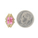 Yellow Gold Order of the Eastern Star Lapel Pin 10k Synthetic Ruby Women's Mason Yellow Gold Order of the Eastern Star Lapel Pin 10k Synthetic Ruby Women's Mason