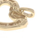 Yellow Gold Diamond Braided Rope Heart Pendant - 10k Baguette .25ctw Love Yellow Gold Diamond Braided Rope Heart Pendant - 10k Baguette .25ctw Love