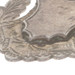Sterling Silver Engravable Fob Pendant - 925 Heart Shield Crest Antique England Sterling Silver Engravable Fob Pendant - 925 Heart Shield Crest Antique England