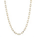 Yellow Gold Paperclip Chain Necklace 19 3/4" - 14k Italy Yellow Gold Paperclip Chain Necklace 19 3/4" - 14k Italy