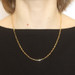 Yellow Gold Paperclip Chain Necklace 19 3/4" - 14k Italy Yellow Gold Paperclip Chain Necklace 19 3/4" - 14k Italy