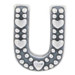 NEW Authentic Pandora Letter U Petite Locket Charm - Silver Monogram 797339 NEW Authentic Pandora Letter U Petite Locket Charm - Silver Monogram 797339