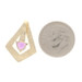 Yellow Gold Amethyst Solitaire Pendant - 14k Trillion .25ct Yellow Gold Amethyst Solitaire Pendant - 14k Trillion .25ct