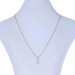 Yellow Gold Diamond Graduated Three-Stone Journey Pendant Necklace 18" 14k .50ct Yellow Gold Diamond Graduated Three-Stone Journey Pendant Necklace 18" 14k .50ct