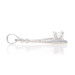 White Gold Diamond Baseball Solitaire Pendant 14k Round .54ct Sports Bats & Ball White Gold Diamond Baseball Solitaire Pendant 14k Round .54ct Sports Bats & Ball