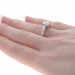 White Gold Diamond Engagement Ring - 14k Round 1.84ctw Caro 74 Euro Shank White Gold Diamond Engagement Ring - 14k Round 1.84ctw Caro 74 Euro Shank