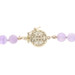 Yellow Gold Amethyst Beaded Necklace 29 1/4" - 14k Bead & Faceted Bead Yellow Gold Amethyst Beaded Necklace 29 1/4" - 14k Bead & Faceted Bead