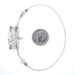 Tommy J Armada Shipwreck Coin Bangle Bracelet 6 3/4" Sterling925 Yellow Gold 14k Tommy J Armada Shipwreck Coin Bangle Bracelet 6 3/4" Sterling925 Yellow Gold 14k