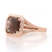 Rose Gold Oregon Sunstone Cocktail Solitaire Ring - 14k 4.23ct Copper Schiller Rose Gold Oregon Sunstone Cocktail Solitaire Ring - 14k 4.23ct Copper Schiller