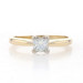 Yellow Gold Diamond Solitaire Engagement Ring - 14k Princess .60ct Yellow Gold Diamond Solitaire Engagement Ring - 14k Princess .60ct