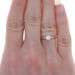 14k Yellow Gold Diamond Solitaire Engagement Ring - 14k Round Brilliant .38ct
