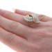 Yellow Gold Sapphire & Diamond Ring - 14k Marquise .46ctw Twist Spiral Bypass Yellow Gold Sapphire & Diamond Ring - 14k Marquise .46ctw Twist Spiral Bypass