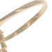 Yellow Gold Sapphire & Diamond Ring - 14k Marquise .46ctw Twist Spiral Bypass Yellow Gold Sapphire & Diamond Ring - 14k Marquise .46ctw Twist Spiral Bypass
