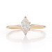 Yellow Gold Diamond Solitaire Engagement Ring - 14k Marquise .50ct Yellow Gold Diamond Solitaire Engagement Ring - 14k Marquise .50ct