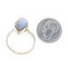 Sterling & Yellow Gold Labradorite Cocktail Solitaire Ring 925 18k Rose Marquise Sterling & Yellow Gold Labradorite Cocktail Solitaire Ring 925 18k Rose Marquise