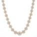 Yellow Gold Akoya Pearl & Diamond Graduated Strand Necklace 18 1/2" - 14k GIA Yellow Gold Akoya Pearl & Diamond Graduated Strand Necklace 18 1/2" - 14k GIA