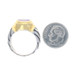 NEW Amethyst Solitaire Ring Sterling Silver 925 Gold Plated Round 2.00ct Size 8 NEW Amethyst Solitaire Ring Sterling Silver 925 Gold Plated Round 2.00ct Size 8
