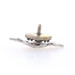 Palladium Shriners Men's Lapel Pin Diamond .15ctw Scimitar Sword Crescent Mason Palladium Shriners Men's Lapel Pin Diamond .15ctw Scimitar Sword Crescent Mason
