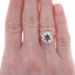 Yellow Gold Sapphire & Diamond Halo Bypass Ring - 14k Marquise 1.23ctw Yellow Gold Sapphire & Diamond Halo Bypass Ring - 14k Marquise 1.23ctw
