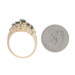 Yellow Gold Sapphire & Diamond Bypass Ring - 14k Marquise 1.47ctw Five-Stone Yellow Gold Sapphire & Diamond Bypass Ring - 14k Marquise 1.47ctw Five-Stone