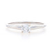 White Gold Diamond Solitaire Engagement Ring - 14k Round Brilliant .35ct White Gold Diamond Solitaire Engagement Ring - 14k Round Brilliant .35ct